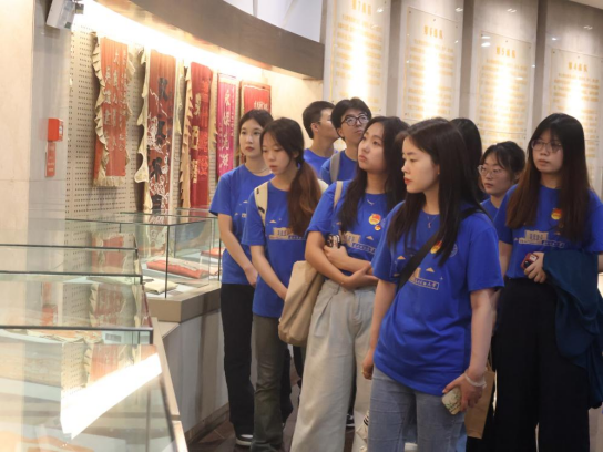 “革命星火映初心：东北财大学子深入红色教育基地开展实践研学