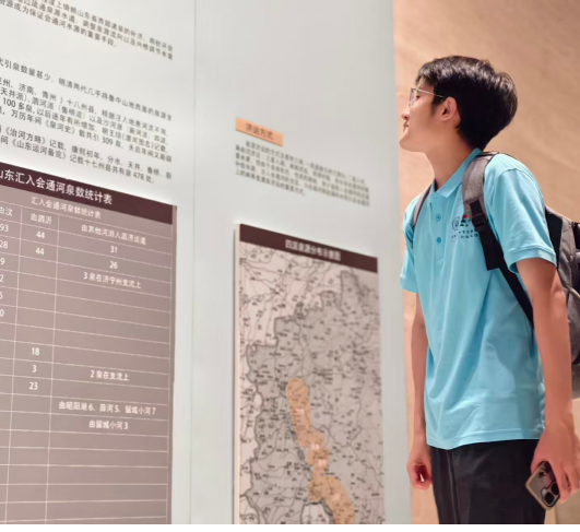 河海大学阡陌行舟实践团队赴扬州调研国家水网建设